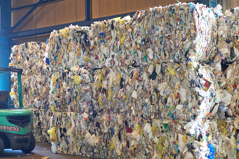 市町村から出た家庭ごみ